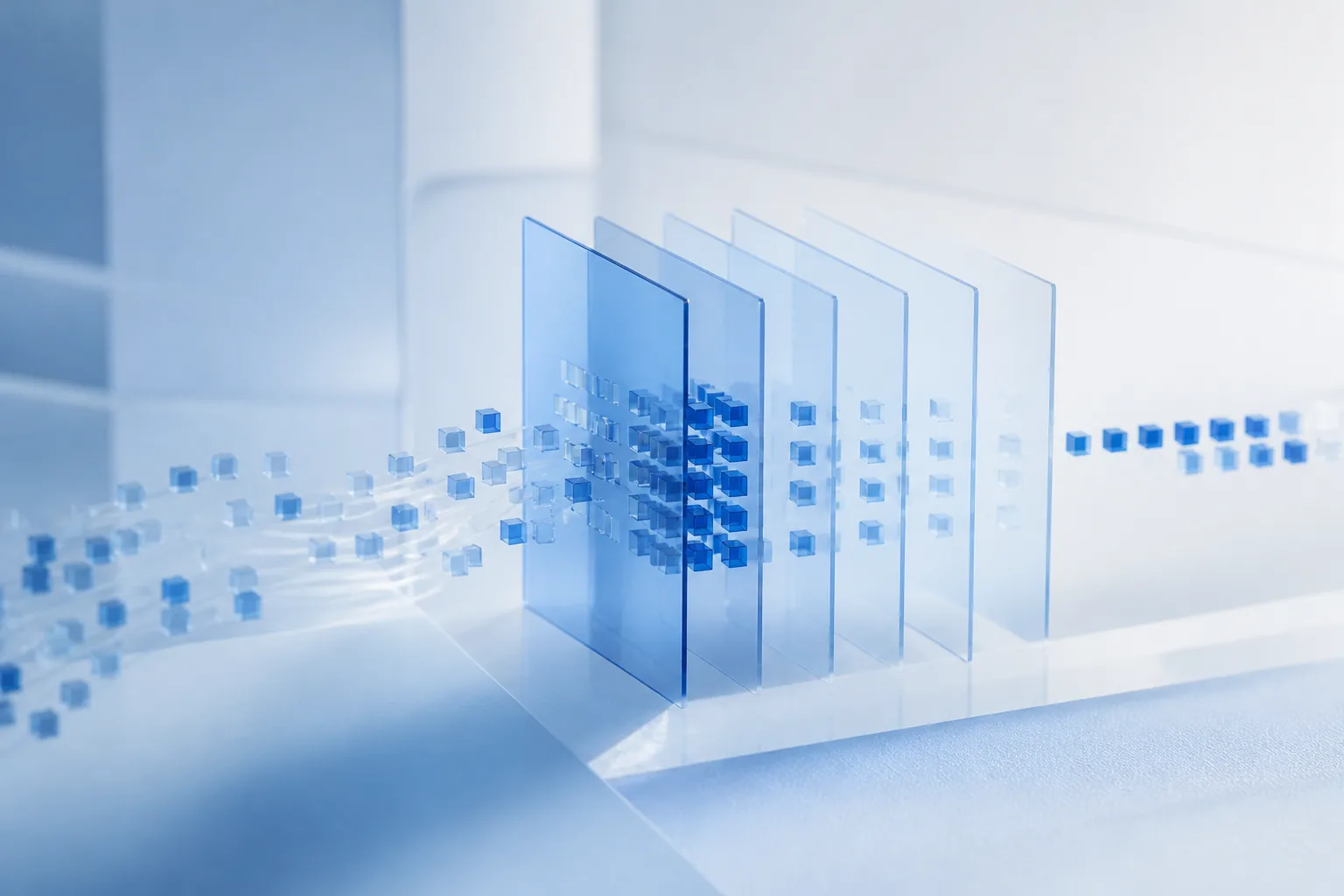 A test set receiving new cases sampled from live traffic each week