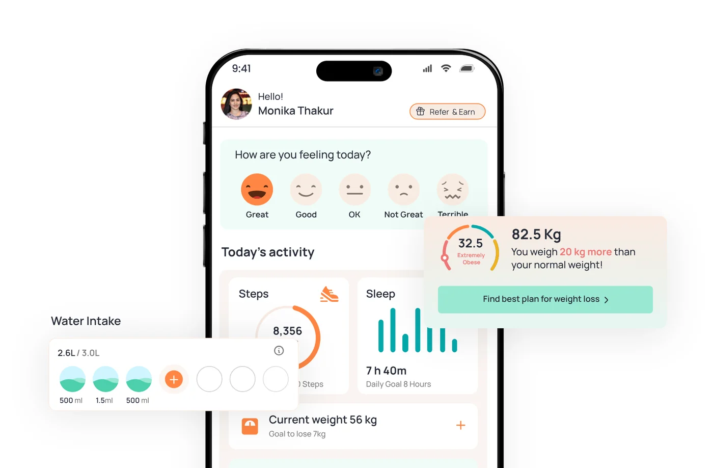 Fitelo product screenshot